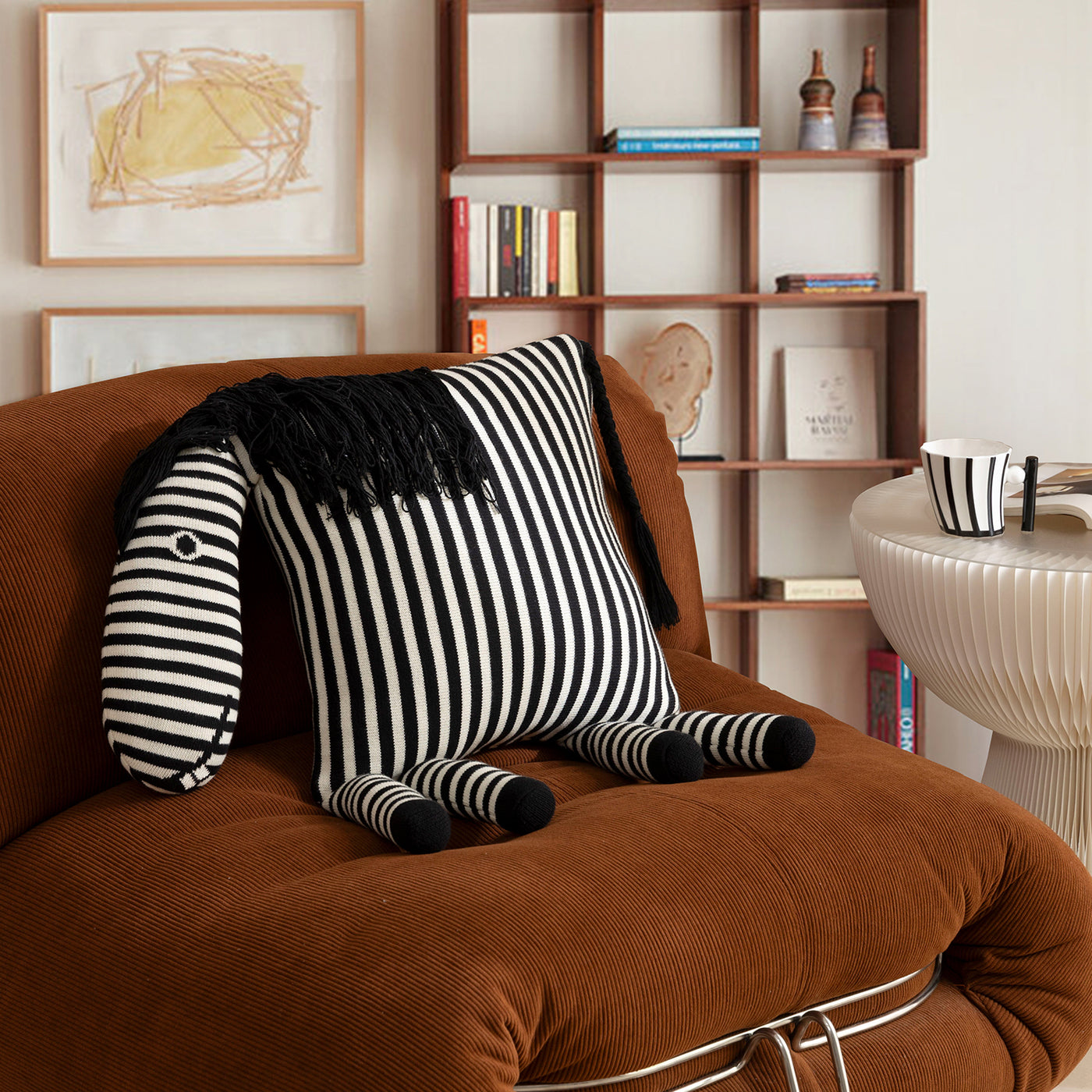 Zebra Kussen – RBAN SPCTRA Collectie